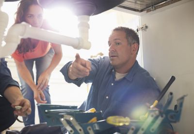 Local Plumbing pros at work