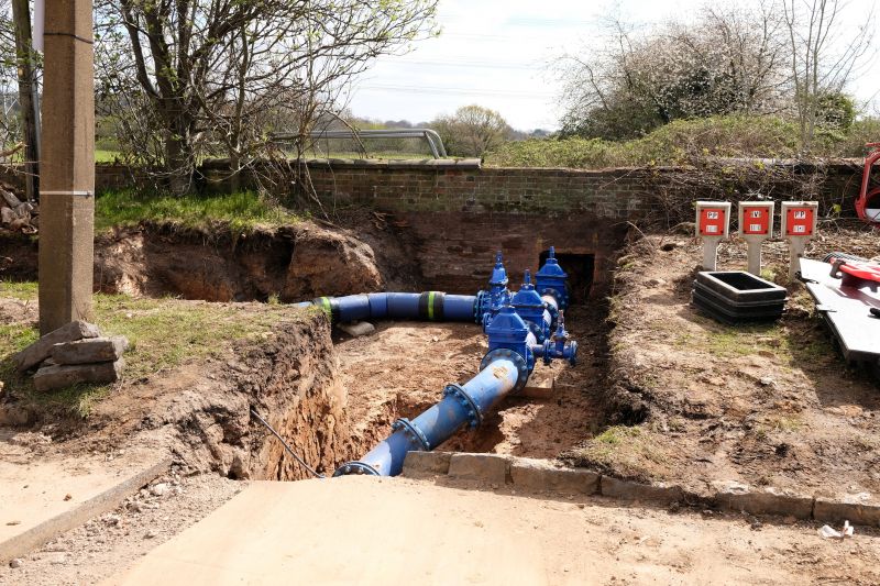 Water Line Repair detail